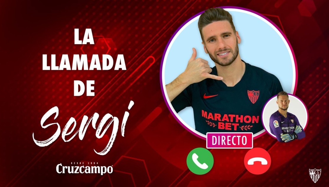 Sergi Gómez llamó a Vaclík a través de Instagram